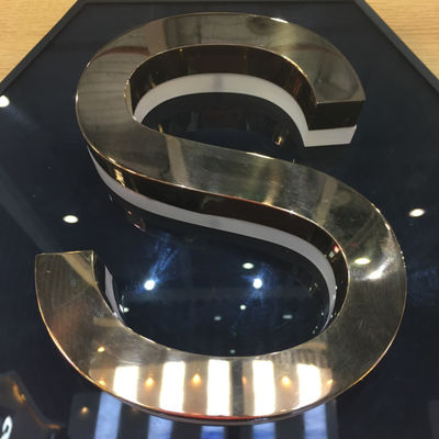 OEM ODM बैकलिट लेटर साइन ऐक्रेलिक ग्लो साइन बोर्ड मिरर फिनिश