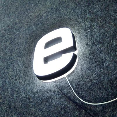 हाईस्पैन कस्टम एलईडी ग्लो आउटडोर लाइट अप साइन वाटरप्रूफ IP65