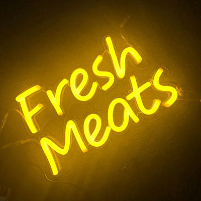 होम सीई आरओएचएस के लिए कस्टम रेस्तरां एलईडी नियॉन साइन 22 रंग