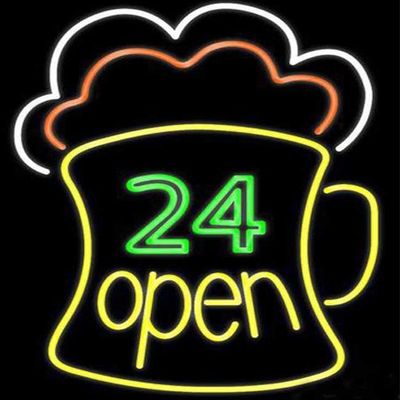 स्टोर के लिए 3 डी लेटर्स नियॉन वॉल लाइट्स 60 सेमी नियॉन बीयर साइन्स