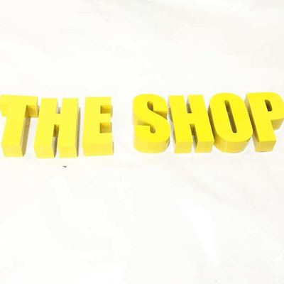 गोल्ड ब्रश स्टेनलेस स्टील धातु पत्र सरकारी कार्यालयों के लिए 10 सेमी गहराई पर हस्ताक्षर करें