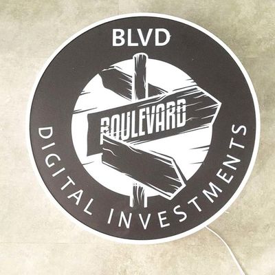 कस्टम एलईडी लाइट अप लोगो 50-200 मिमी मोटाई आउटडोर विज्ञापन