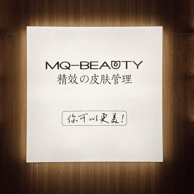 स्क्वायर एलईडी एक्रिलिक लाइटबॉक्स साइन सीई आरओएचएस