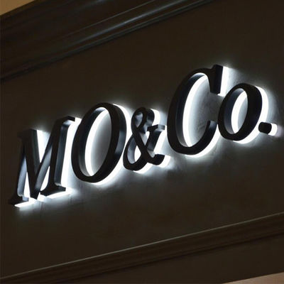 OEM ODM रेस्तरां साइन बोर्ड विज्ञापन रिवर्स चैनल पत्र