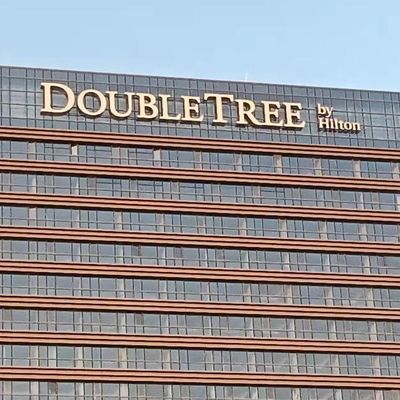 एलईडी लाइट कंपनी का नाम लोगो बिल्डिंग साइन 3 डी चैनल लेटर्स