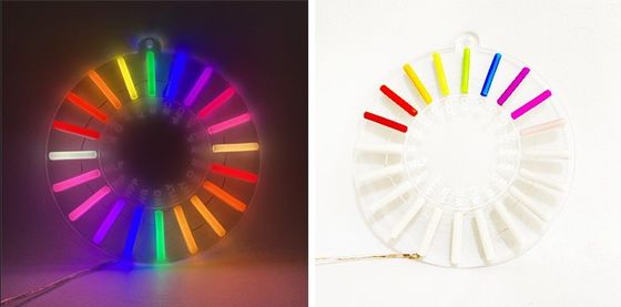 इनडोर/आउटडोर डबल साइड एलईडी साइन SMD5050 आंख को पकड़ने वाले विज्ञापन के लिए प्रकाश स्रोत