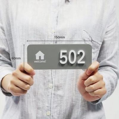 प्रेरणादायक सफेद एक्रिलिक वर्णमाला पत्र विज्ञापन गढ़े एक्रिलिक पत्र