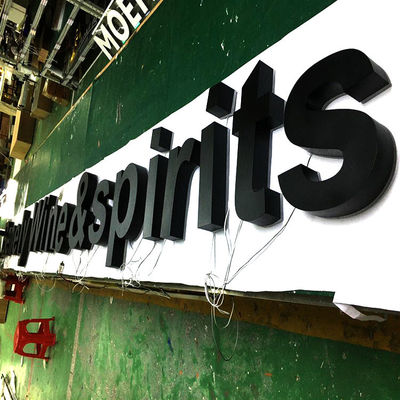 यूएल चैनल पत्र बैकलिट ओम प्रबुद्ध साइनेज पत्र लाइट बॉक्स साइनेज