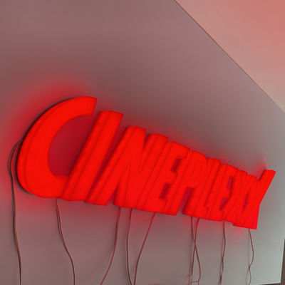 कस्टम लेटरिंग 3डी लेटर साइन कूल ग्राफिटी अल्फाबेट Dc12v 5cm