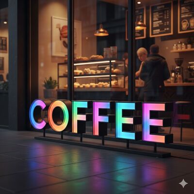 000 घंटे जीवनकाल एलईडी चैनल पत्र संकेत प्रकार चैनल पत्र संकेत खुदरा विज्ञापन और साइनेज समाधान के लिए एकदम सही