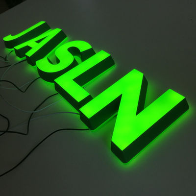 बड़े वर्णमाला एलईडी एक्रिलिक पत्र लोगो सुपर उज्ज्वल आउटडोर पनरोक