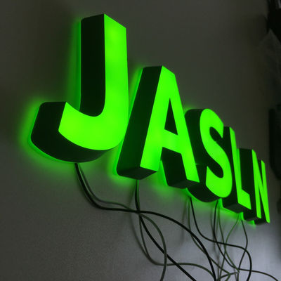 बड़े वर्णमाला एलईडी एक्रिलिक पत्र लोगो सुपर उज्ज्वल आउटडोर पनरोक