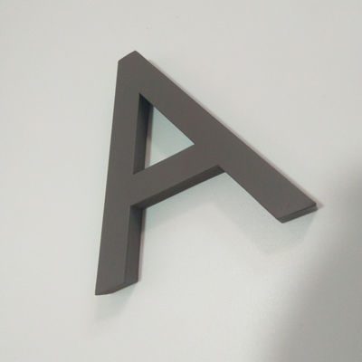 वाटरप्रूफ 12 वी शॉपफ्रंट 3 डी मेटल लेटर्स