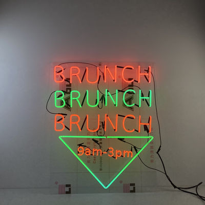 एलईडी वॉल माउंट कस्टम नियॉन साइन 7.5KV-10KV