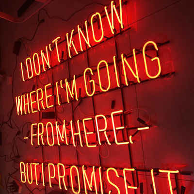 दीवार के लिए सजावट धातु फ्रेम्स नियॉन लाइट वर्ड साइन्स की दुकान करें