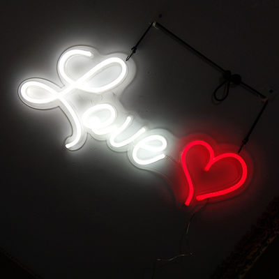 दीवार के लिए उल कस्टम नियॉन वेडिंग साइन लव नियॉन चैनल पत्र